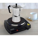 BROCK Electronics Elektrische Kookplaat EP 1500 BK (1500W, Ø 18,5 cm)