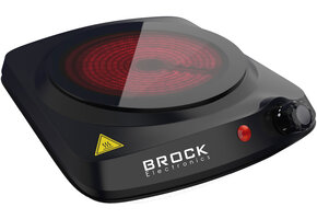 BROCK Electronics Infrarood Kookplaat HPI 3001 BK - Zwart