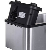 BROCK Electronics Frituurpan DF 3001 SS (2200W, 3,2 liter)