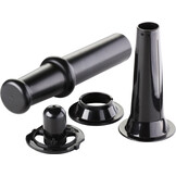 BROCK Electronics Vleesmolen MG 1503 BK (1500W, Gehaktmolen, Worstenmaker)