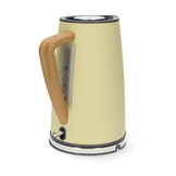 Nedis KAWK510EYW  Waterkoker (1.7 liter, Houten handvat, Geel)