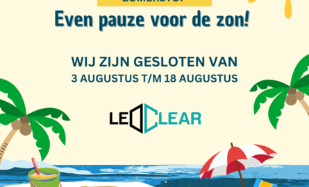 LEDClear in vakantieperiode niet bereikbaar