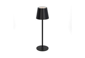 Nedis LTOUT05BK Oplaadbare LED Tafellamp - Zwart