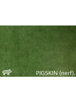 Pigskin Varkenssuède, nerf (e879: Groen)