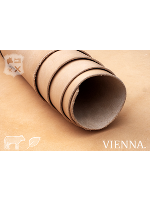 Vienna Plantaardig gelooid tuigleder (A19: Blank)