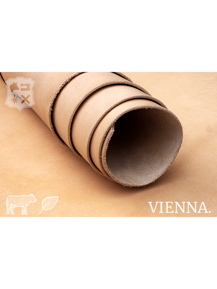Vienna Blank plantaardig gelooide tuigleder - De Vienna Collectie