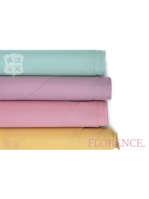Florence Buttercream - Florence collectie: Strak glad leder met een zijdeglans