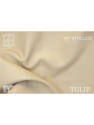 Vitelco Leather Tulip - Premium Kalfsnappa (A1: Ivory)