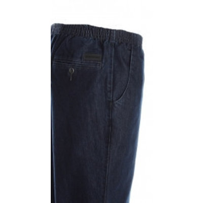 Luigi Morini Elastische jeans broek Amberg blauw Maat 31