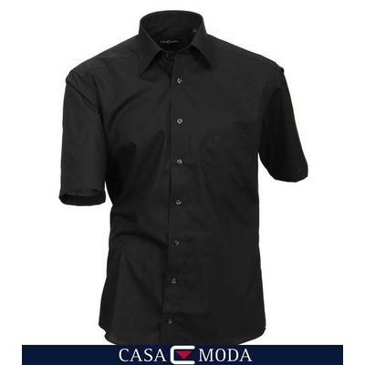 Casa Moda shirt noir 8070/80 - 2XL / 46