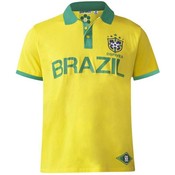 Polo polaire Silva Brazil jaune 3XL