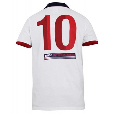 Polo shirt Engeland wit 3XL