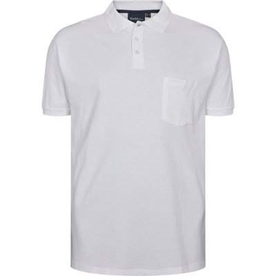 North56 Polo 99011/000 wit 5XL