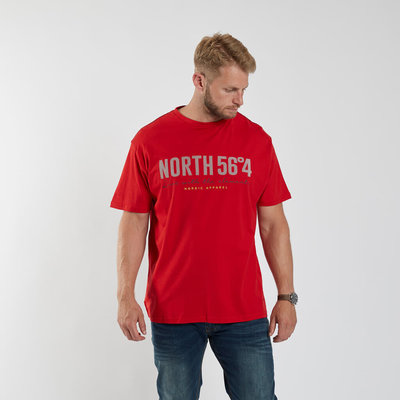 North56 Tee-shirt 99865/030 rouge 6XL