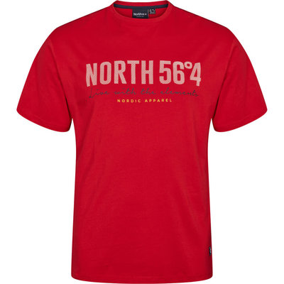 North56 Tee-shirt 99865/030 rouge 3XL