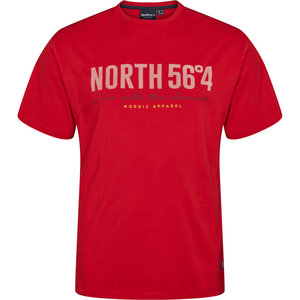 North56 T-shirt 99865/030 rood 2XL