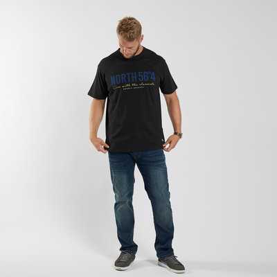 North56 Tee-shirt 99865/099 noir 5XL