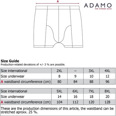 Adamo Veste Maxipant Twin Package 129620/390 6XL