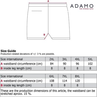 Adamo BRASILIA Badbroek 141723/360 3XL