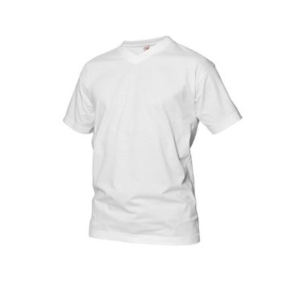 GCM Sports T-Shirt Col V blanc 3XL