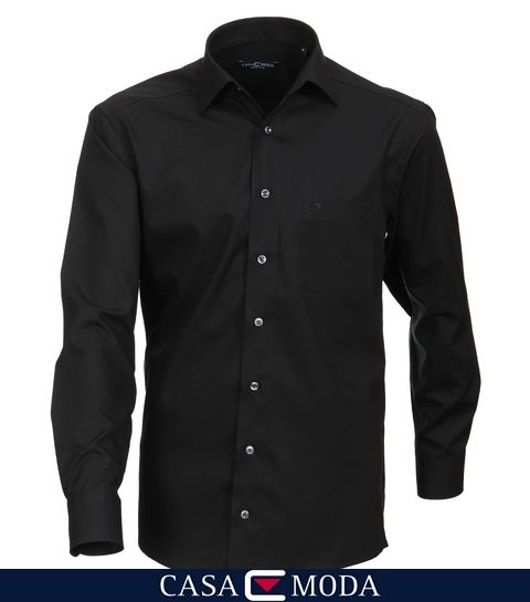 Schadelijk katoen Rust uit Casa Moda hemd zwart 6050/80 5XL - Biggymans Kleding - Herenmode 2XL tot  14XL