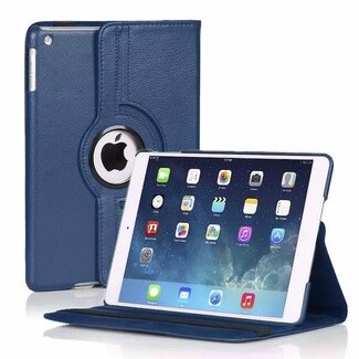 Case2go 360 graden draaibare hoes voor de Ipad 2/3/4 - Donker Blauw