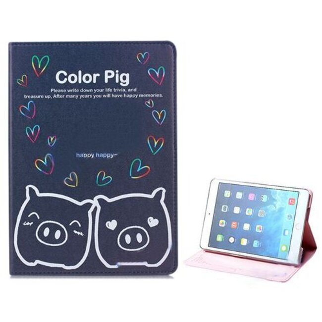 Ipad Air hoes color pig