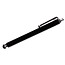 Stylus pen soft touch met clip Zwart