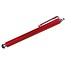 Case2go Stylus pen soft touch met clip Rood