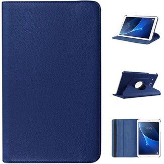 Case2go Samsung Galaxy Tab A 10.1 (2016/2018) draaibare hoes Donker Blauw