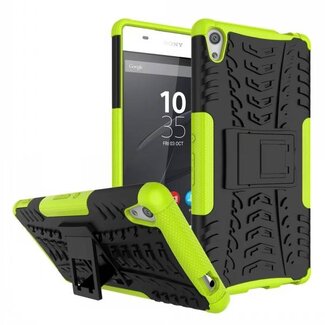 Case2go Schokbestendige Back Cover voor Sony Xperia XA Ultra - Groen