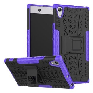 Case2go Schokbestendige Back Cover voor Sony Xperia XA1 Ultra - Paars