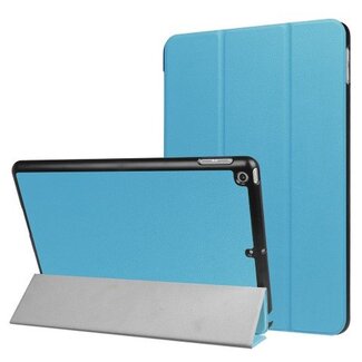 Case2go iPad 9.7 - Tri-Fold Book Case - Licht Blauw