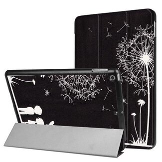 Case2go iPad 9.7 - Tri-Fold Book Case - Paardenbloem