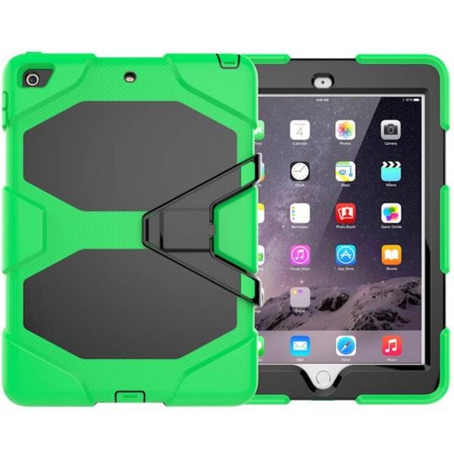 Case2go - Hoes voor Apple iPad 9.7 - Extreme Armor Case - Licht Groen