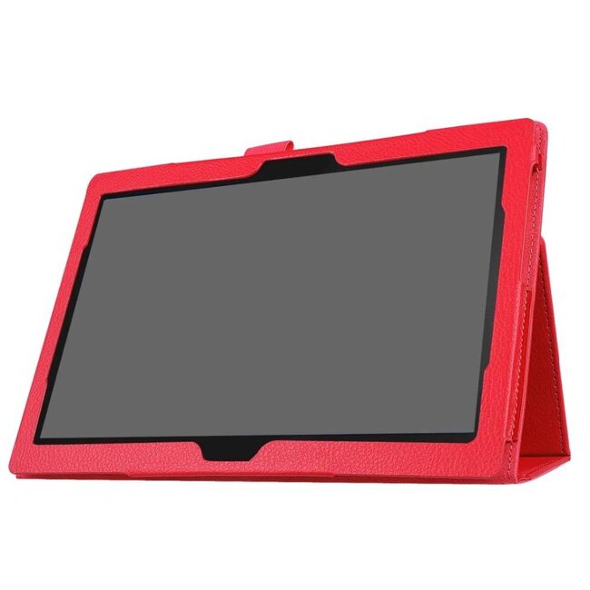 Lenovo Tab 4 10 - flip hoes rood
