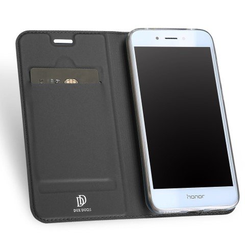 Honor 6A hoesje - Dux Ducis Skin Pro Book Case - Grijs afbeelding