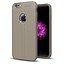 Case2go Litchi TPU Case - iPhone 6/6S - Grijs