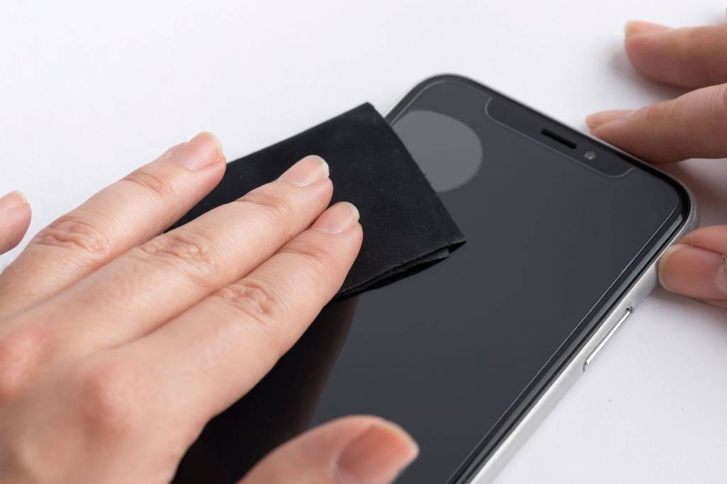 Screenprotector plakken zonder bubbels