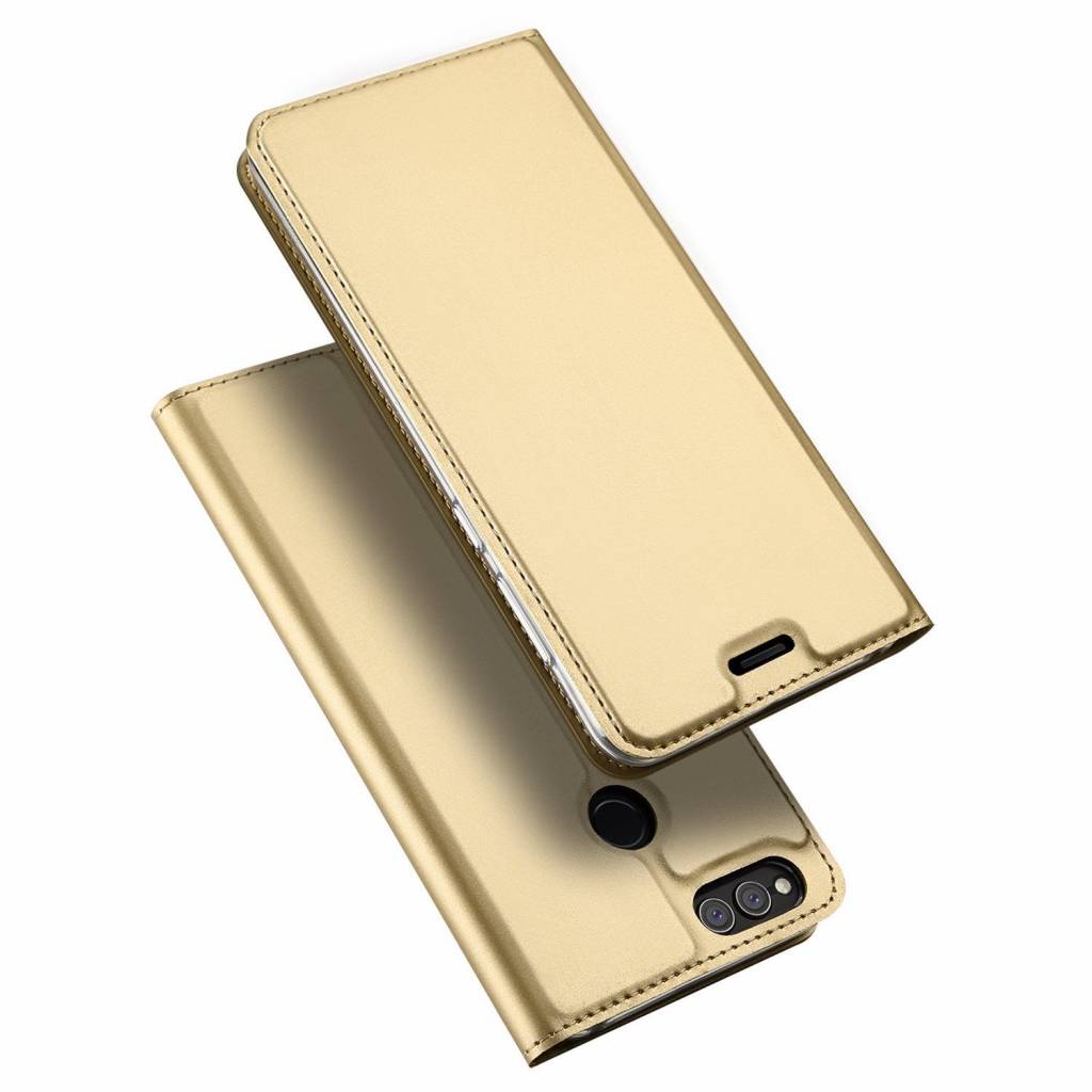 Honor 7X hoesje - Dux Ducis Skin Pro Book Case - Goud afbeelding
