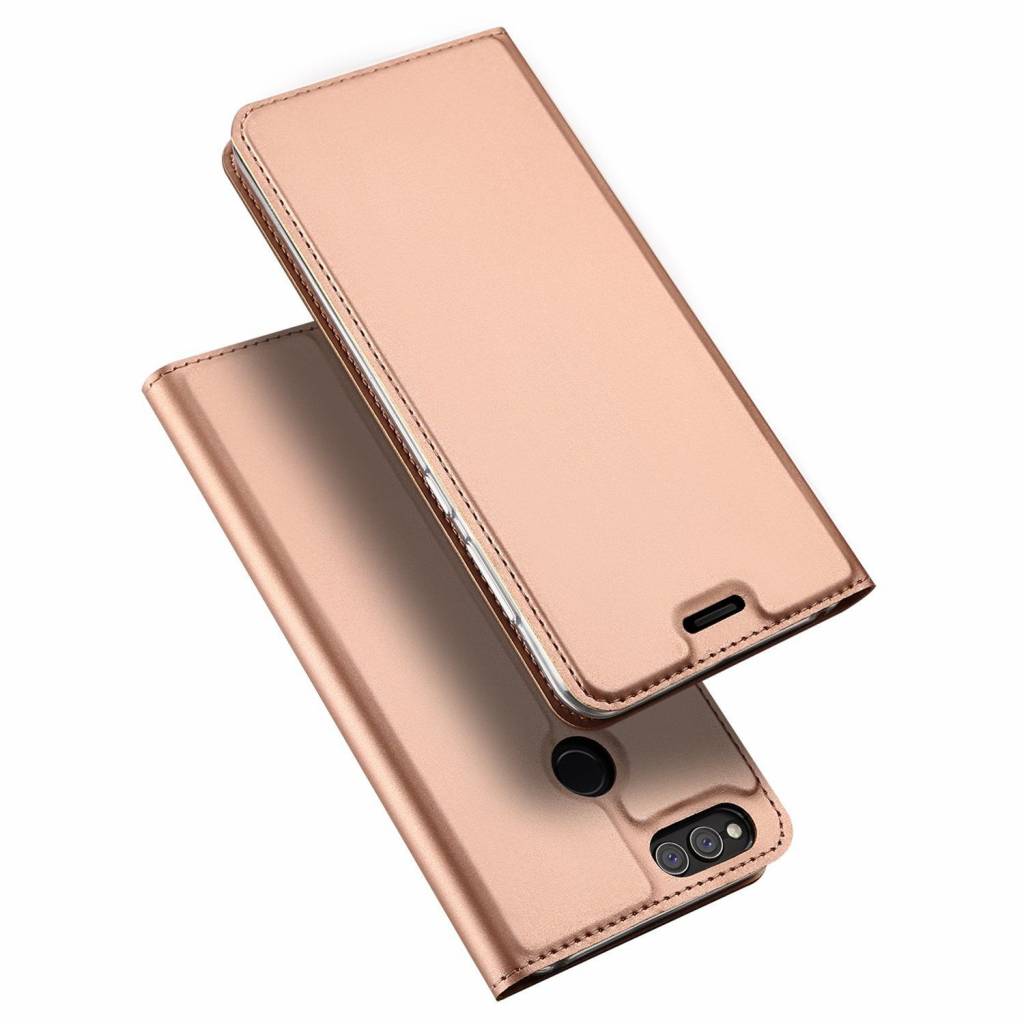 Honor 7X hoesje - Dux Ducis Skin Pro Book Case - Roze afbeelding