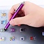 Stylus pen soft touch met clip Wit