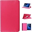 Case2go - Hoes voor de Samsung Galaxy Tab A 10.1 (2016/2018) - 360 Graden Draaibare Book Case Cover - Magenta