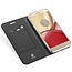 Motorola Moto M hoesje - Dux Ducis Skin Pro Book Case - Zwart
