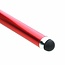 Stylus pen soft touch met clip Rood