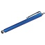 Stylus pen soft touch met clip Donker Blauw