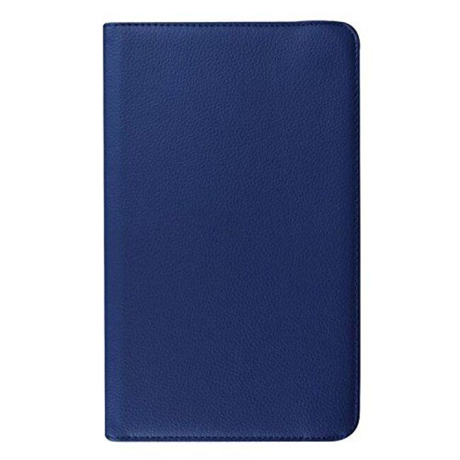 Case2go - Hoes voor de Samsung Galaxy Tab A 10.1 (2016/2018) - 360 Graden Draaibare Book Case Cover - Donker Blauw