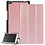Lenovo Tab 4 8.0 - Tri-Fold Book Case - Rosé-Goud