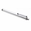 Stylus pen soft touch met clip Zilver