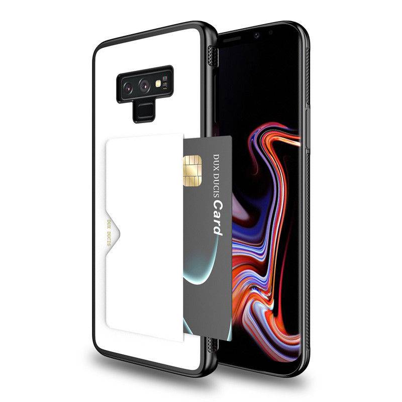 Dux Ducis - Samsung Galaxy Note 9 hoesje - Pocard Series - Back Cover - Wit afbeelding